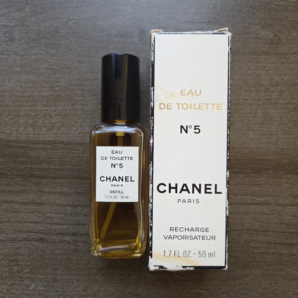 Vintage Chanel No 5 Eau De‎ Toilette Spray 1.7 oz